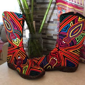 More soon.  Handmade Kuna Boots.AUTHENTIC 8.5-9
